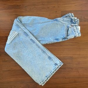 H&M Wide Leg Ripped Pants